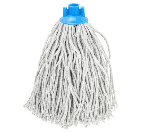 Насадка МОП веревочная для швабры, крепление еврорезьба, хлопок, длина 28 см, 200 г, LAIMA, 603788