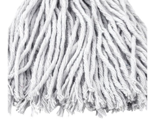 Насадка МОП веревочная для швабры, крепление еврорезьба, хлопок, длина 31 см, 220 г, LAIMA, 603789