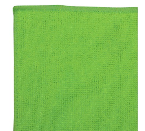 Салфетка из МИКРОФИБРЫ универсальная 30х30 см, зеленая, 220 г/м2, LAIMA, 603932