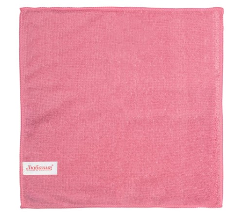 Салфетки из МИКРОФИБРЫ универсальные 25х25 см, КОМПЛЕКТ 12 шт., ассорти, 180 г/м2, ЛЮБАША, 603938