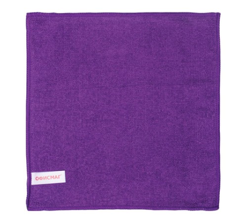 Салфетки из МИКРОФИБРЫ универсальные 25х25 см, КОМПЛЕКТ 2 шт., ассорти, 180 г/м2, ОФИСМАГ, 603941