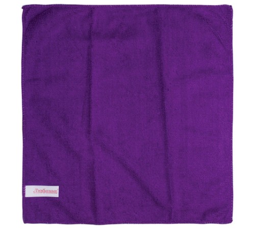 Салфетки из МИКРОФИБРЫ универсальные 30х30 см, КОМПЛЕКТ 5 шт., ассорти, 180 г/м2, ЛЮБАША, 603942