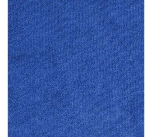 Тряпки для мытья пола, КОМПЛЕКТ 3 шт., ПЛОТНАЯ микрофибра, 50х60 см, синие, 260 г/м2, ЛЮБАША 