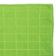 Салфетки из МИКРОФИБРЫ универсальные 40х40 см, КОМПЛЕКТ 3 шт., КЛЕТКА, зеленые, 220 г/м2, ЛЮБАША, 603948