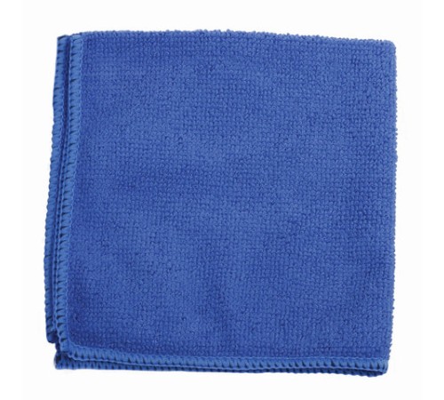 Салфетка из МИКРОФИБРЫ универсальная 30х30 см, синяя, 180 г/м2, ЛЮБАША ЭКОНОМ, 603949