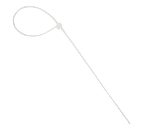 Хомуты (стяжки), нейлоновые, 3,6 мм х 250 мм, комплект 100 шт., белые, европодвес, 57-0250