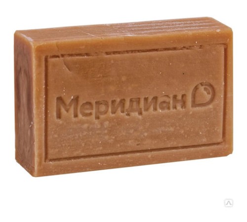 Мыло хозяйственное 72%, 150 г (Меридиан), без упаковки