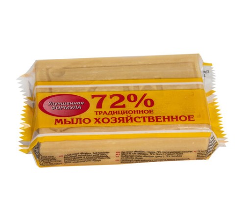 Мыло хозяйственное 72%, 150 г (Меридиан) 