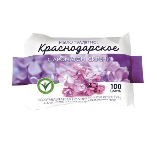 Мыло туалетное 100 г, Краснодарское, (Меридиан), 