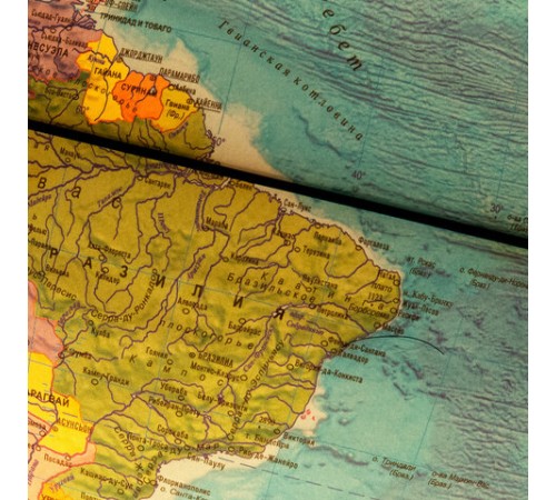 Глобус интерактивный + очки VR, политический, GLOBEN, 25 см с подсветкой, INT12500304