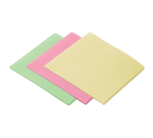 Салфетки универсальные, 38х38 см, КОМПЛЕКТ 3 шт., 110 г/м2, вискоза, PACLAN 