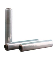 Стрейч-пленка для ручной упаковки, 50 см х 142 м, 17 мкм, вес 1 кг, СМЕСОВОЕ СЫРЬЕ, растяжение 220%