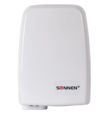 Сушилка для рук SONNEN HD-120, 1000 Вт, пластиковый корпус, белая, 604190