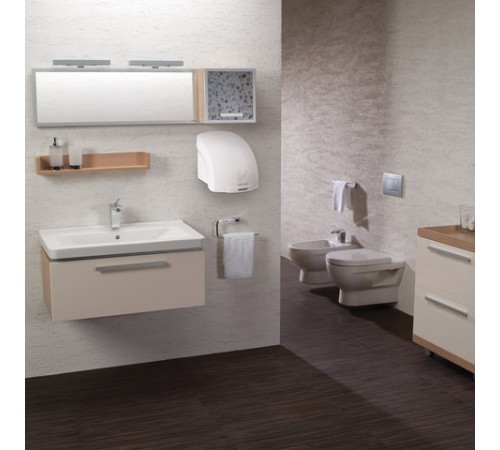 Сушилка для рук SONNEN HD-688, 2000 Вт, пластиковый корпус, белая, 604192