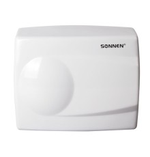 Сушилка для рук SONNEN HD-298, 1500 Вт, металлический корпус, антивандальная, белая, 604193