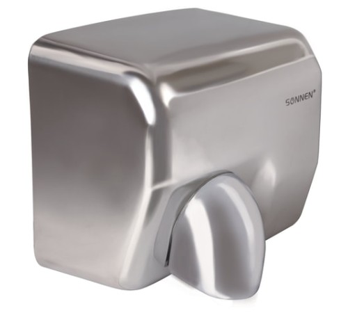 Сушилка для рук SONNEN HD-798S, 2300 Вт, нержавеющая сталь, антивандальная, серебристая, 604194