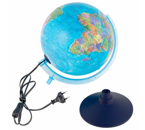 Глобус интерактивный + очки VR, политический / звездного неба GLOBEN, 25 см, подсветкой, INT12500308 Глобус интерактивный + очки VR, политический / звездного неба GLOBEN, 25 см, подсветкой, INT12500308