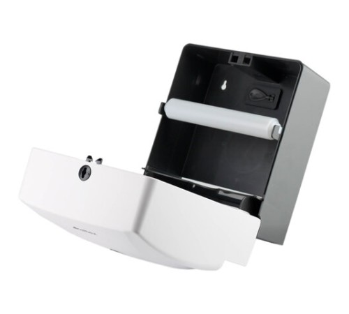 Диспенсер для полотенец KSITEX (Система H3/Н1), ZZ (V) и в рулонах, белый, ТН-8218A