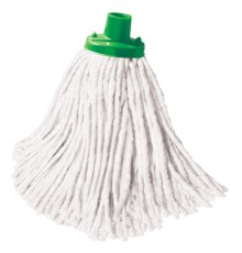 Насадка МОП веревочная для швабры, крепление еврорезьба, хлопок, ворс 28 см, 250 г, YORK 