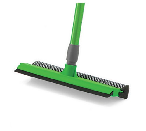 Окномойка (стяжка + губка), ТЕЛЕСКОПИЧЕСКАЯ РУЧКА, 75-130 см, рабочая часть 24,5 см, YORK, 084140