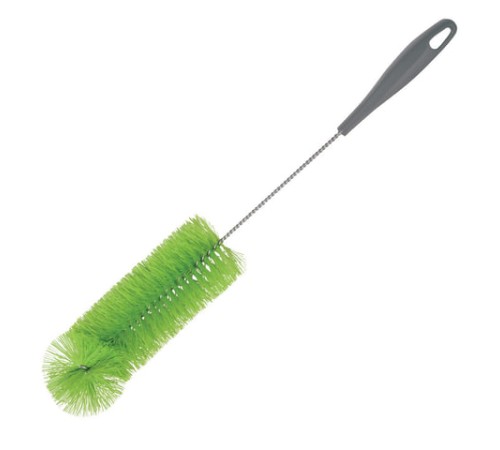 Ершик для мытья бутылок, ширина 6 см, длина с рукояткой 38,5 см, пластиковый, YORK, 41030