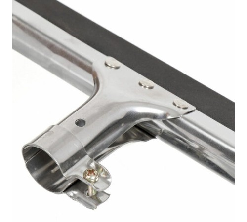 Швабра-стяжка/водосгон, ширина 55 см, металлическая основа/резина (ЭВА), без черенка, YORK, 84460