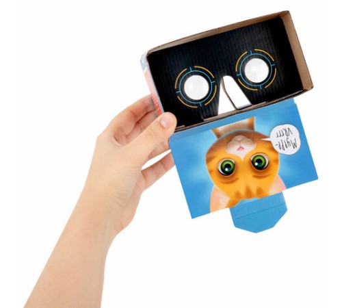 Глобус интерактивный + очки VR, физический / политический, GLOBEN, 32 см, рельефный, с подсветкой, INT13200290