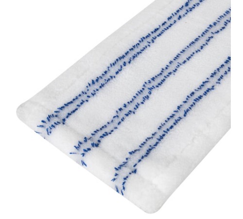 Швабра с флаундером 40 см, телескопический черенок 140 см, еврорезьба, МОП микрофибра (ТИП К), YORK 