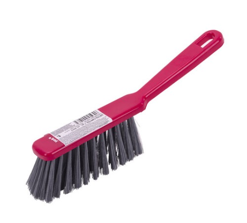 Щетка-сметка для уборки, ручка 16 см, длина щетины 5 см, ширина 4 см, пластик, цвет ассорти, YORK, 60010