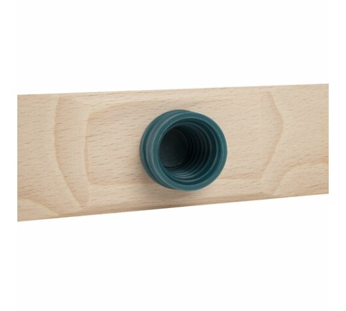 Щетка для уборки, ширина 32 см, щетина 7 см, деревянная, крепление еврорезьба, YORK 