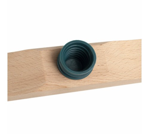 Щетка для уборки, ширина 31 см, щетина 14 см, деревянная, крепление еврорезьба, YORK 