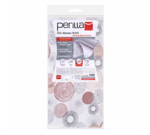 Чехол для гладильной доски УНИВЕРСАЛЬНЫЙ, 140х52 см, БОЛЬШОЙ, цвет ассорти, Тефлон, DOGRULAR, UAB54003