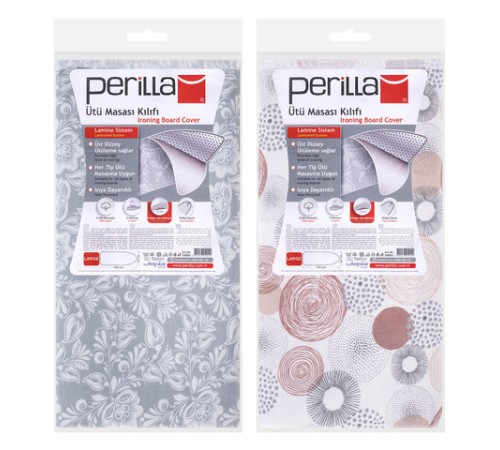 Чехол для гладильной доски УНИВЕРСАЛЬНЫЙ, 140х52 см, БОЛЬШОЙ, цвет ассорти, Тефлон, DOGRULAR, UAB54003