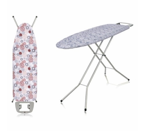 Чехол для гладильной доски УНИВЕРСАЛЬНЫЙ, 140х52 см, БОЛЬШОЙ, цвет ассорти, Тефлон, DOGRULAR, UAB54003