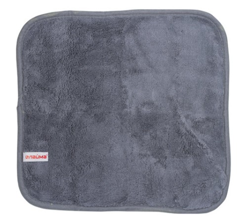 Салфетка из МИКРОФИБРЫ универсальная ДВУСТОРОННЯЯ 35х35 см, желтая/серая, 500 г/м2, LAIMA, 604686