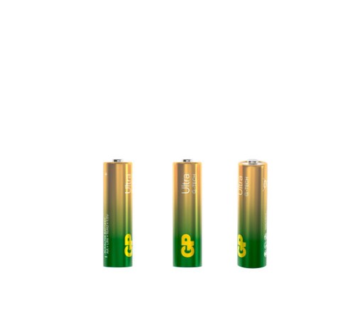 Батарейки КОМПЛЕКТ 2 шт., GP Ultra G-Tech, AA (LR6,15А), алкалиновые, пальчиковые, 15AUA21-2CRSBC2