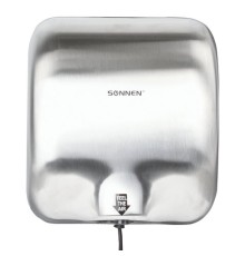 Сушилка для рук SONNEN HD-999, 1800 Вт, нержавеющая сталь, антивандальная, хром, 604746