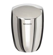 Сушилка для рук SONNEN HD-777, 1200 Вт, нержавеющая сталь, антивандальная, хром, 604748