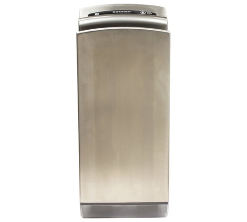 Сушилка для рук SONNEN K7, 1650 Вт, погружного типа, время сушки 10 секунд, нержавеющая сталь, антивандальная, 604750