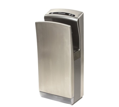 Сушилка для рук SONNEN K7, 1650 Вт, погружного типа, время сушки 10 секунд, нержавеющая сталь, антивандальная, 604750