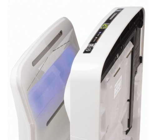 Сушилка для рук SONNEN K2, 1900 Вт, погружного типа, время сушки 10 секунд, пластик, белая, 604751