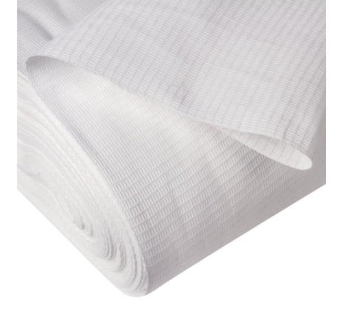 Полотно ВАФЕЛЬНОЕ отбеленное, рулон 0,45х50 м, плотность 120 (±10) г/м2, LAIMA, 604753, ГС