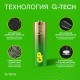 Батарейки КОМПЛЕКТ 4 шт., GP Ultra G-Tech, AA (LR6, 15А), алкалиновые, пальчиковые, 15AUA21-2CRSBC4