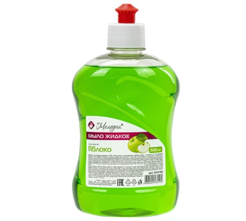 Мыло жидкое 500 мл, МЕЛОДИЯ 