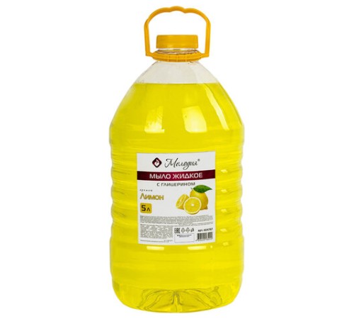 Мыло жидкое 5 л, МЕЛОДИЯ 