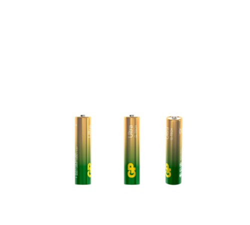 Батарейки КОМПЛЕКТ 2 шт., GP Ultra G-Tech, AAA (LR03, 24А), алкалиновые, мизинчиковые, 24AUA21-2CRSBC2