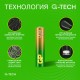Батарейки КОМПЛЕКТ 2 шт., GP Ultra G-Tech, AAA (LR03, 24А), алкалиновые, мизинчиковые, 24AUA21-2CRSBC2