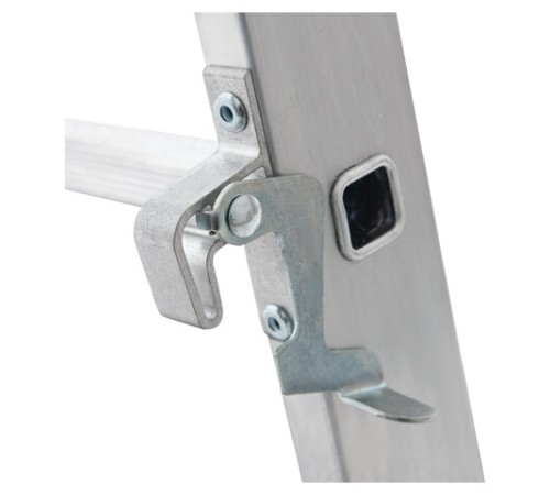 Лестница-трансформер 3-х секционная 3х7 ступеней, высота 4,5 м (3 секции по 1,9 м), нагрузка 150 кг, алюминий, НОВАЯ ВЫСОТА, 1230307