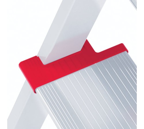 Стремянка алюминиевая 5 ШИРОКИХ СТУПЕНЕЙ 13 см, площадка 1,1 м, нагрузка 225 кг, вес 6 кг, НОВАЯ ВЫСОТА, 3117105, 5110105/3117105