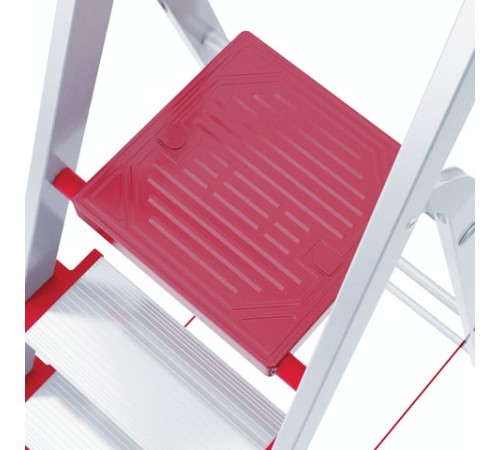 Стремянка алюминиевая 7 ШИРОКИХ СТУПЕНЕЙ 13 см, площадка 1,5 м, нагрузка 225 кг, вес 8 кг, НОВАЯ ВЫСОТА, 3117107, 5110107/3117107